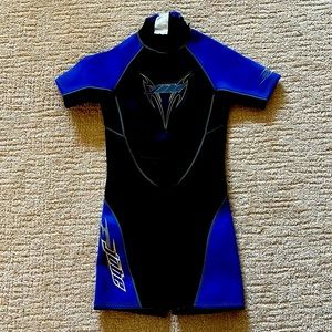 Shorty wet suit in boys 7/8